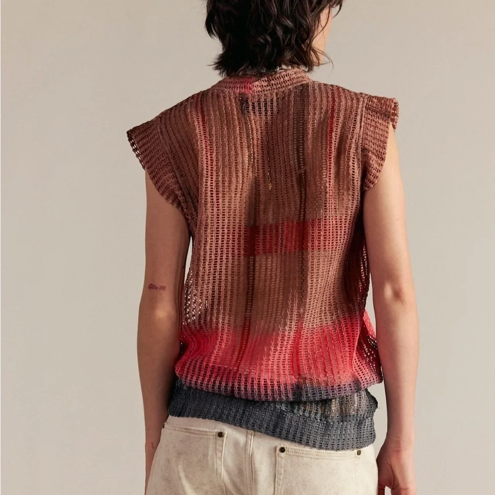 Free People X The Farra Sable Tank Sweater